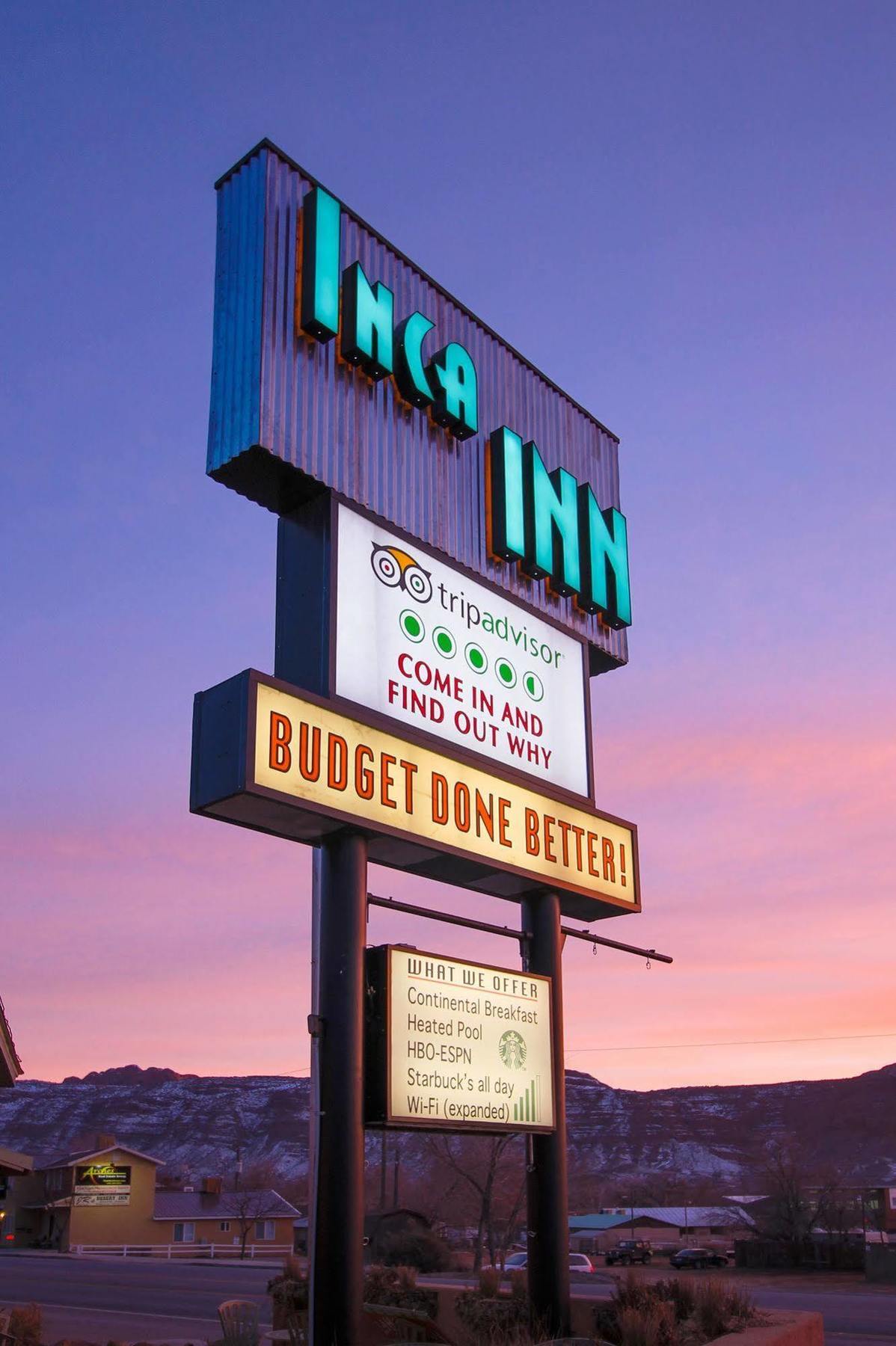 Inca Inn Moab Exteriör bild